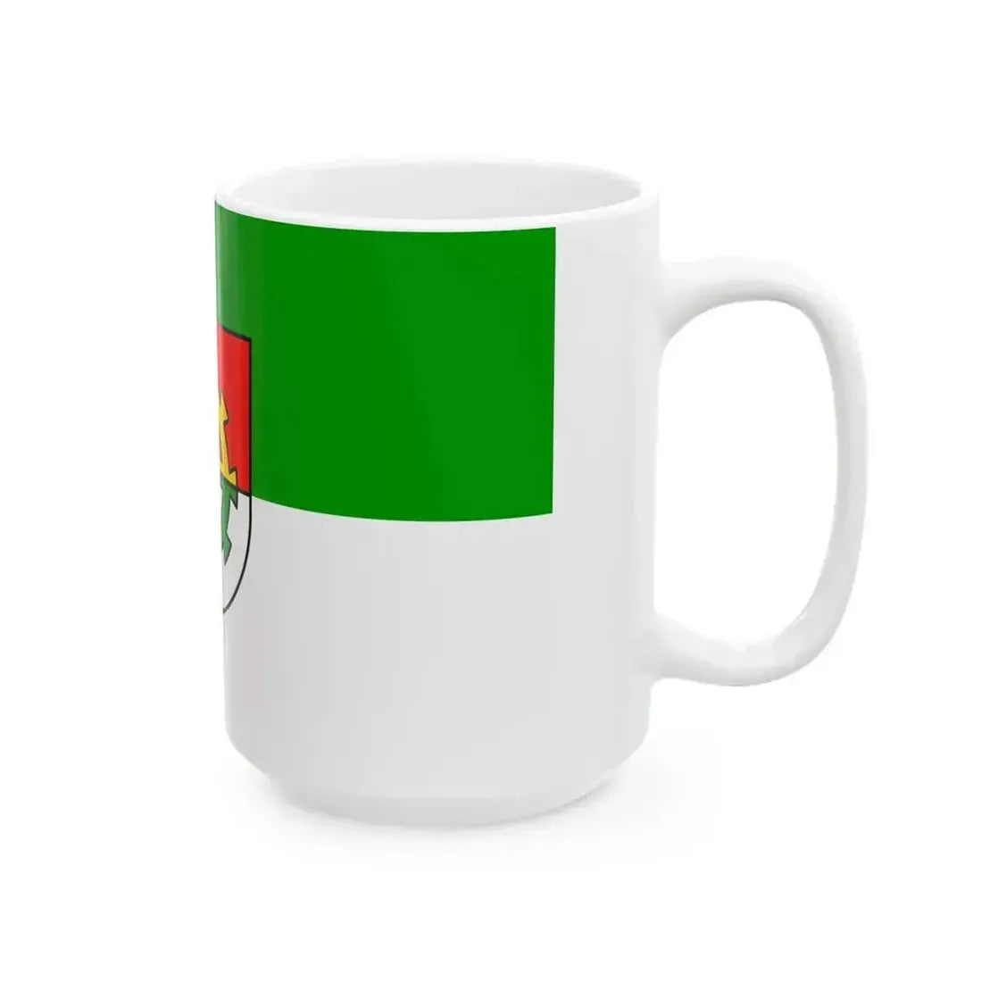 DEU Ostfildern Flag (Germany) White Coffee Mug - Go Mug Yourself