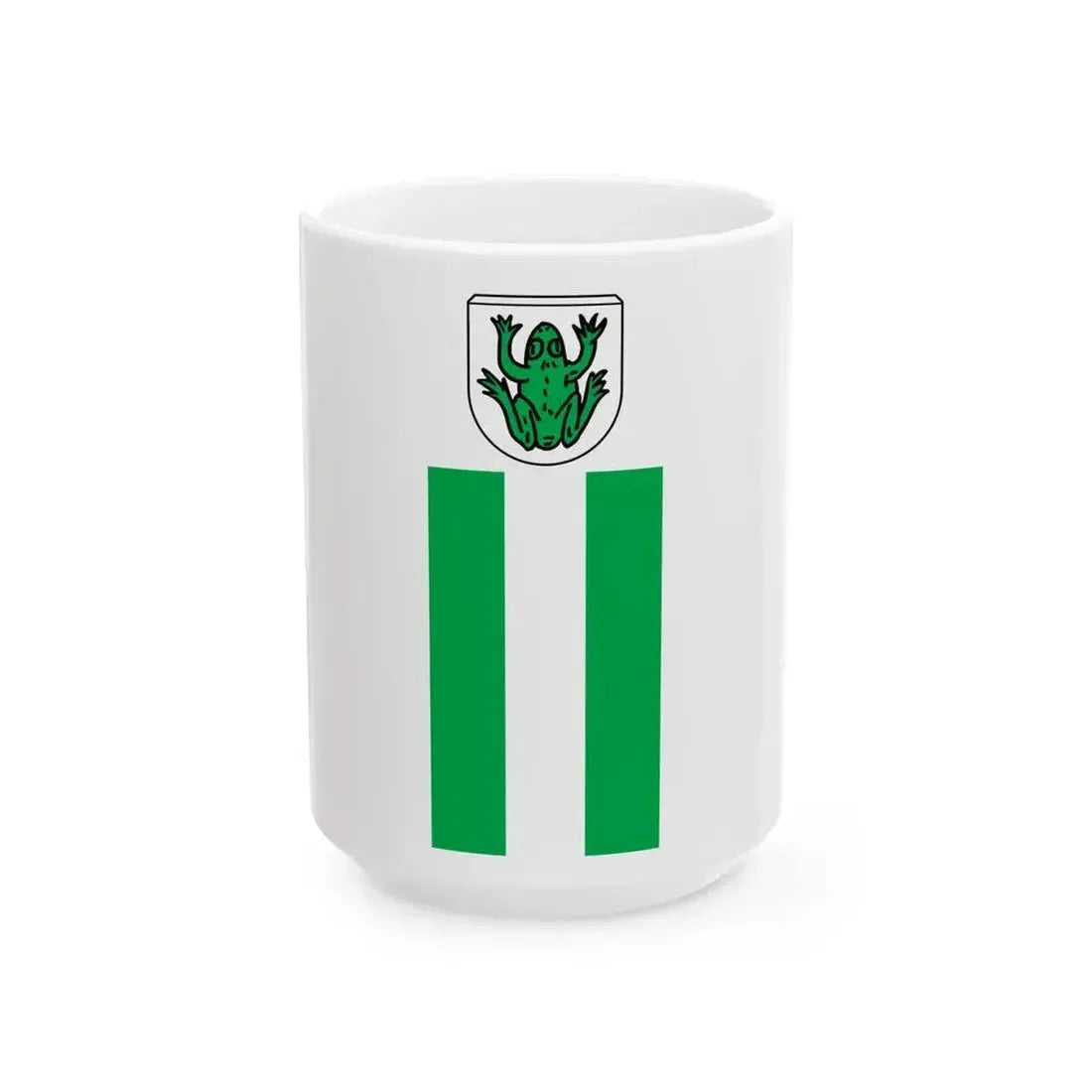 DEU Pilsting Banner (Germany) White Coffee Mug 15oz - Go Mug Yourself