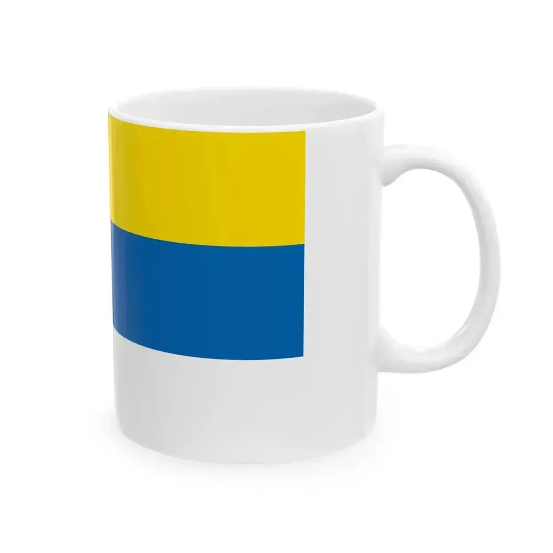DEU Poing Flag (Germany) White Coffee Mug - Go Mug Yourself