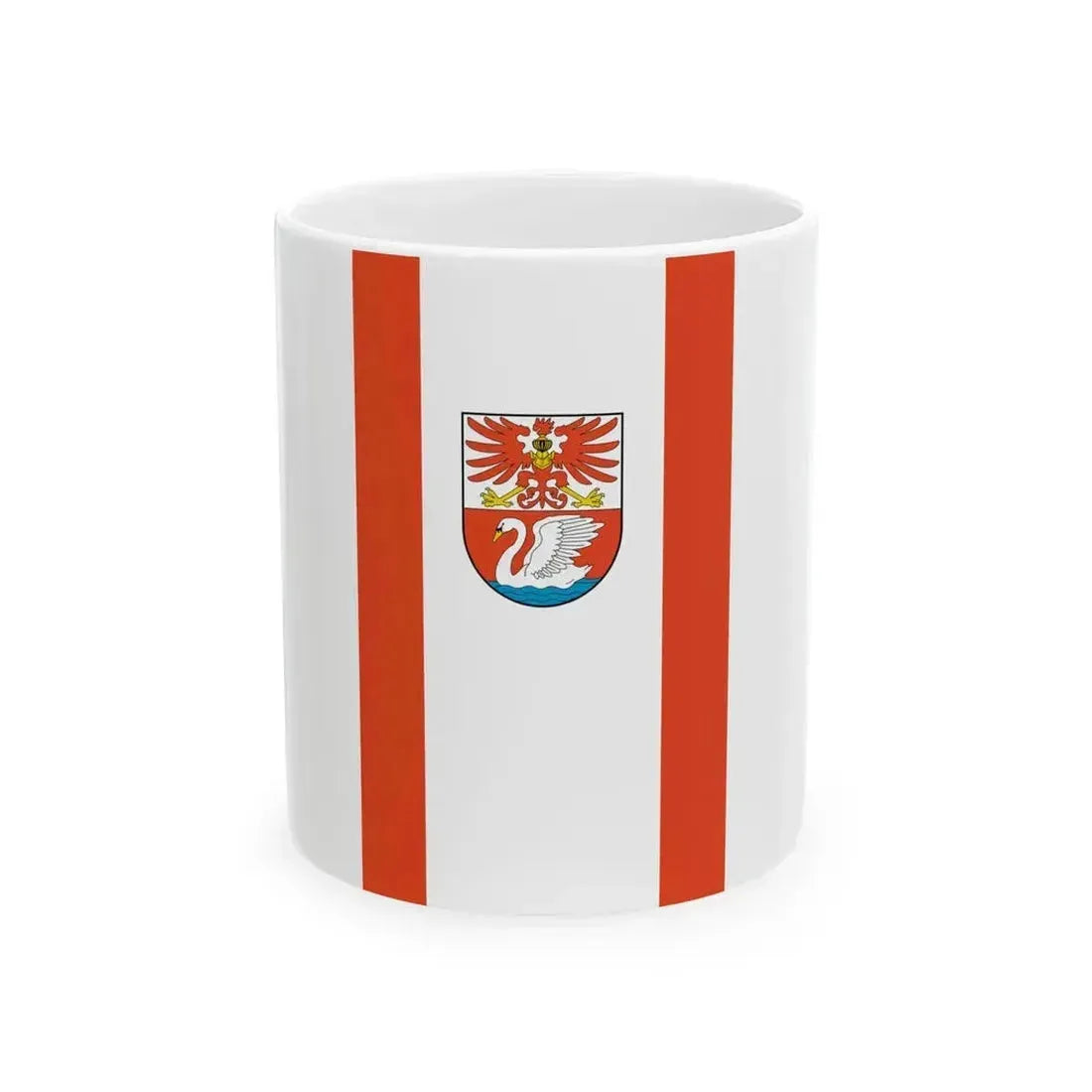 DEU Prenzlau Banner (Germany) White Coffee Mug 11oz - Go Mug Yourself
