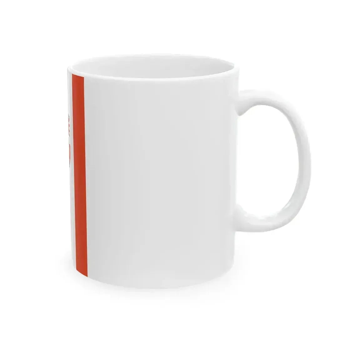 DEU Prenzlau Banner (Germany) White Coffee Mug - Go Mug Yourself