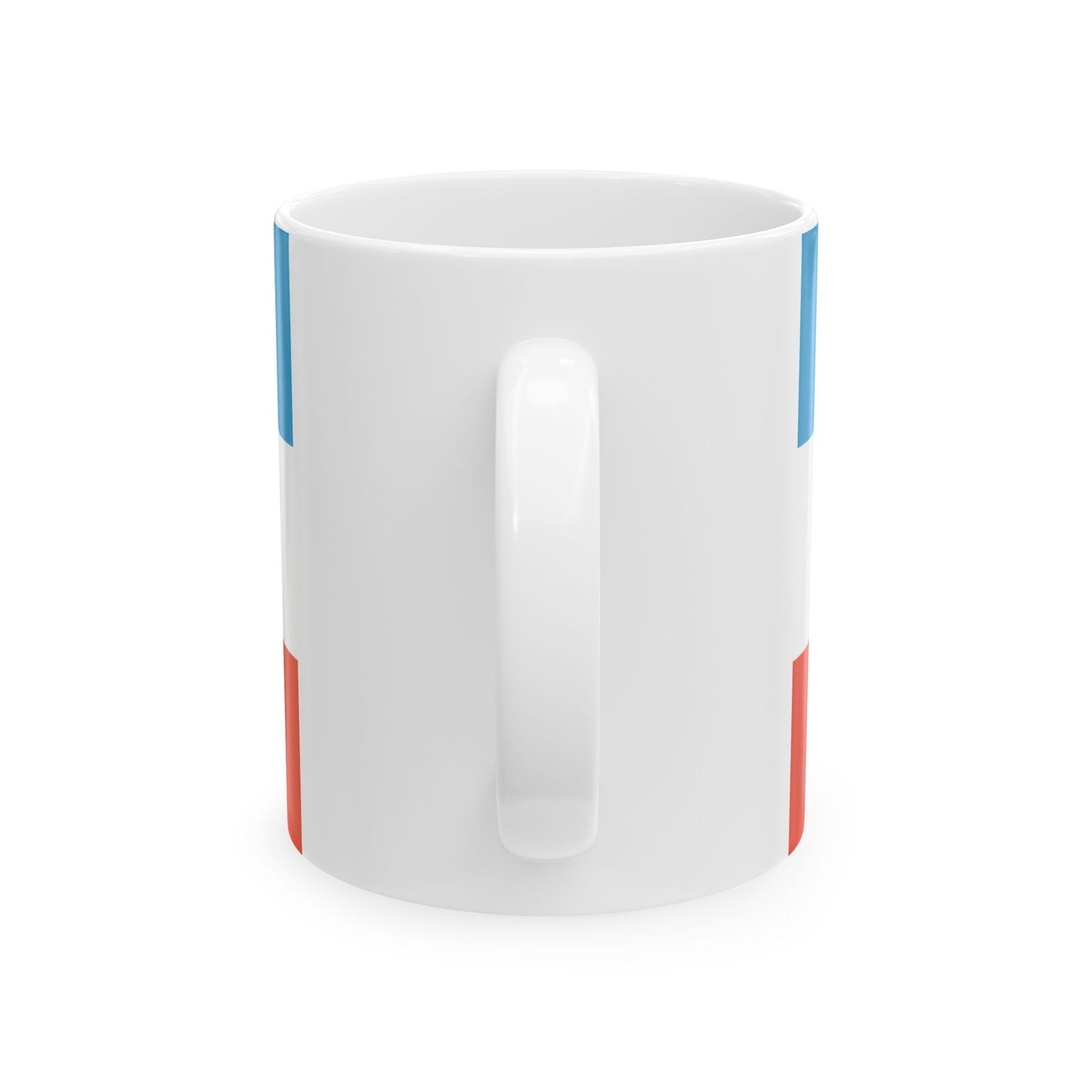 DEU Prenzlau Flag former (Germany) White Coffee Mug-Go Mug Yourself
