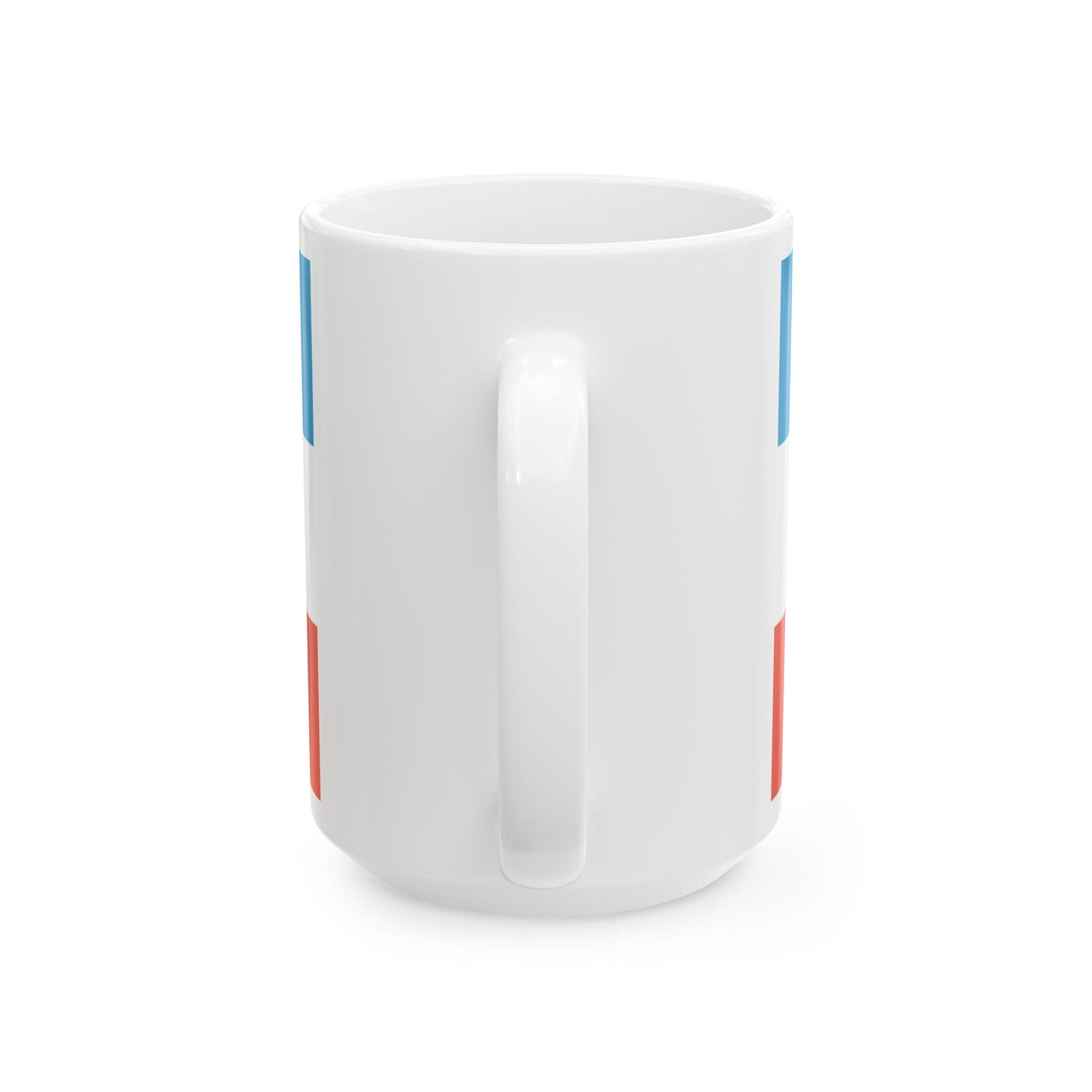 DEU Prenzlau Flag former (Germany) White Coffee Mug-Go Mug Yourself