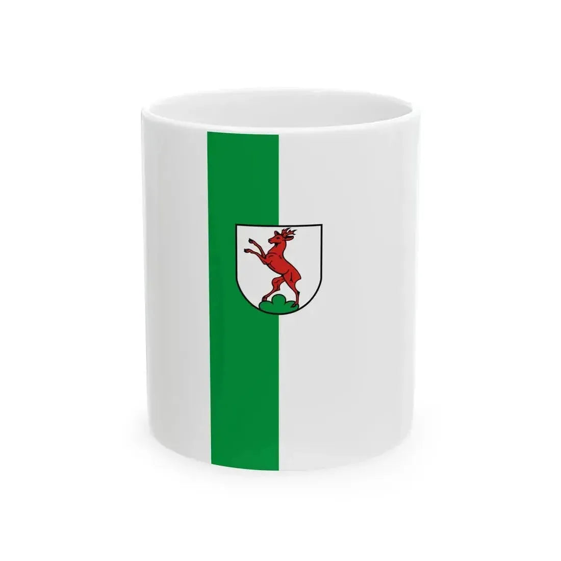 DEU Rechberghausen Banner (Germany) White Coffee Mug 11oz - Go Mug Yourself