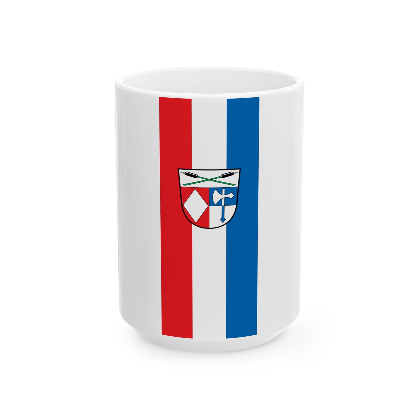 DEU Rohrdorf Banner deriv (Germany) White Coffee Mug-15oz-Go Mug Yourself