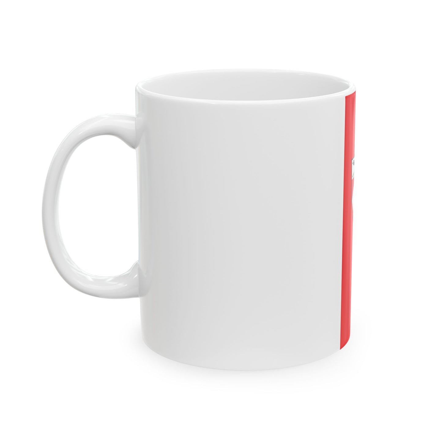 DEU Rohrdorf Banner deriv (Germany) White Coffee Mug-Go Mug Yourself