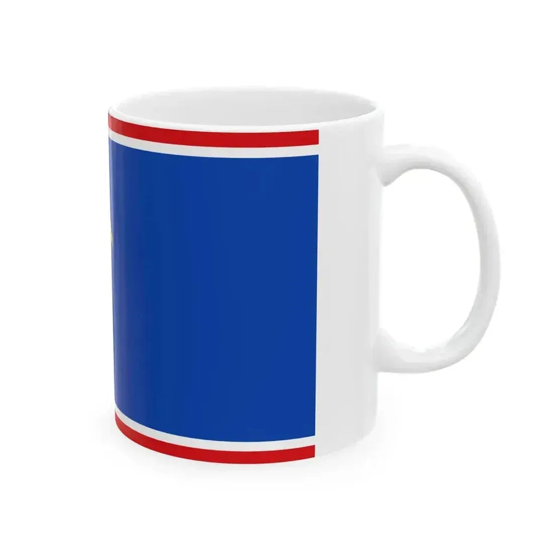 DEU Sankt Peter-Ording Flag (Germany) White Coffee Mug - Go Mug Yourself