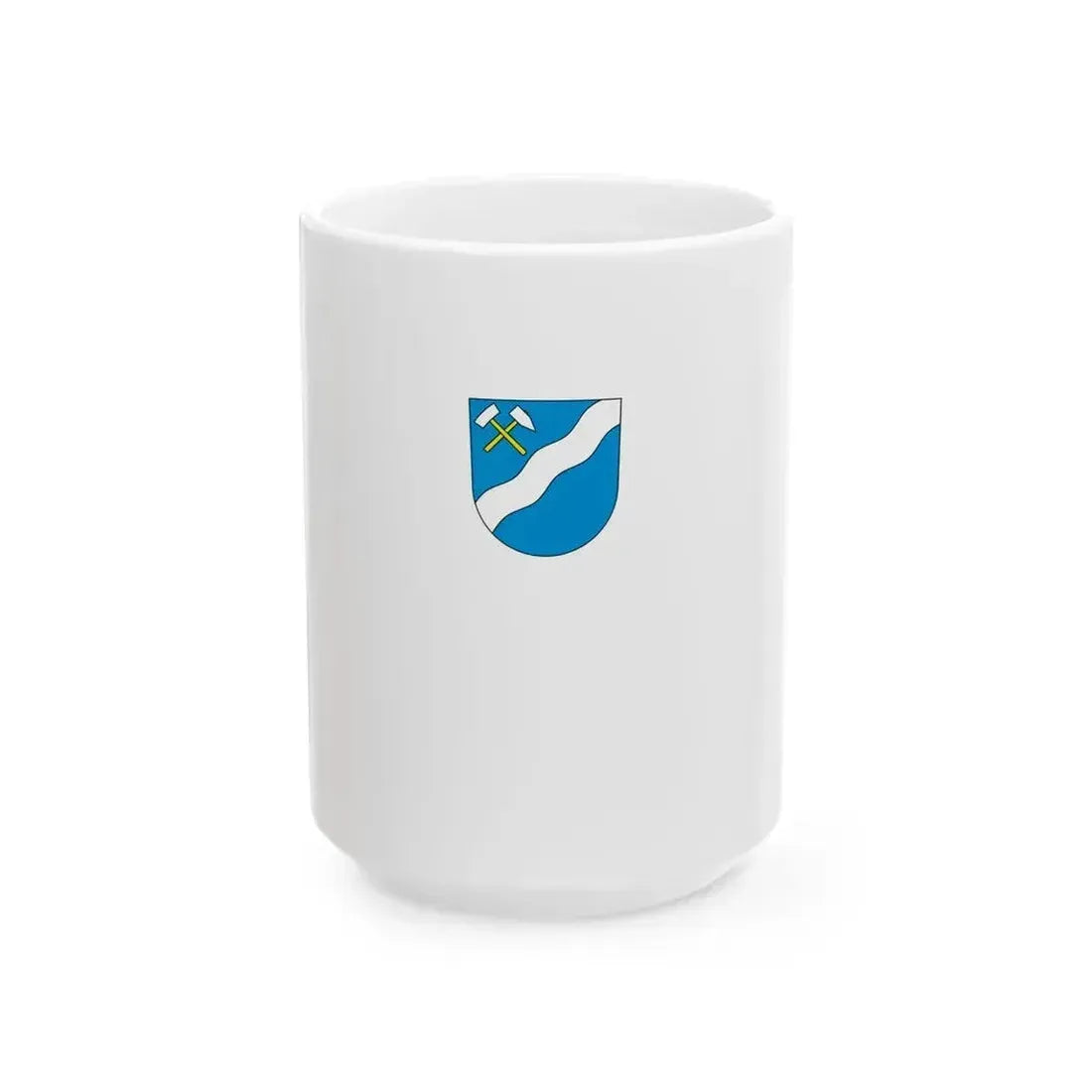 DEU Sulzbach an der Saar Banner (Germany) White Coffee Mug 15oz - Go Mug Yourself