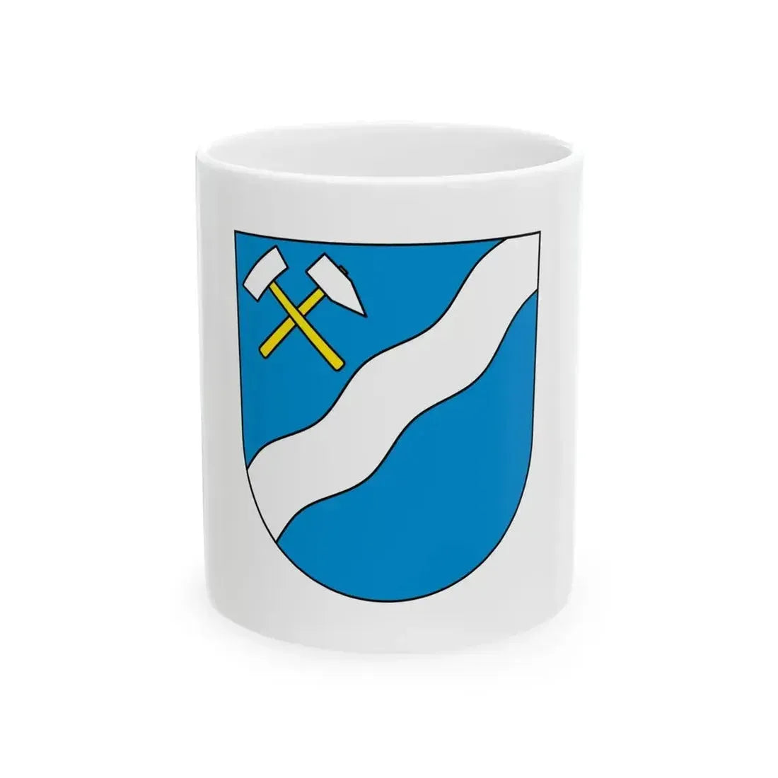DEU Sulzbach an der Saar Flag (Germany) White Coffee Mug 11oz - Go Mug Yourself
