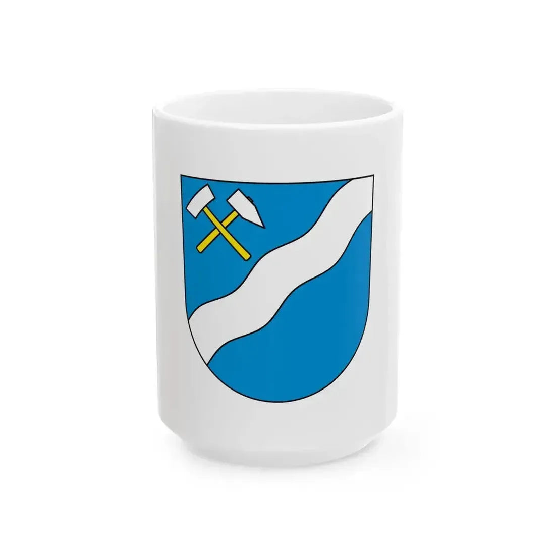DEU Sulzbach an der Saar Flag (Germany) White Coffee Mug 15oz - Go Mug Yourself