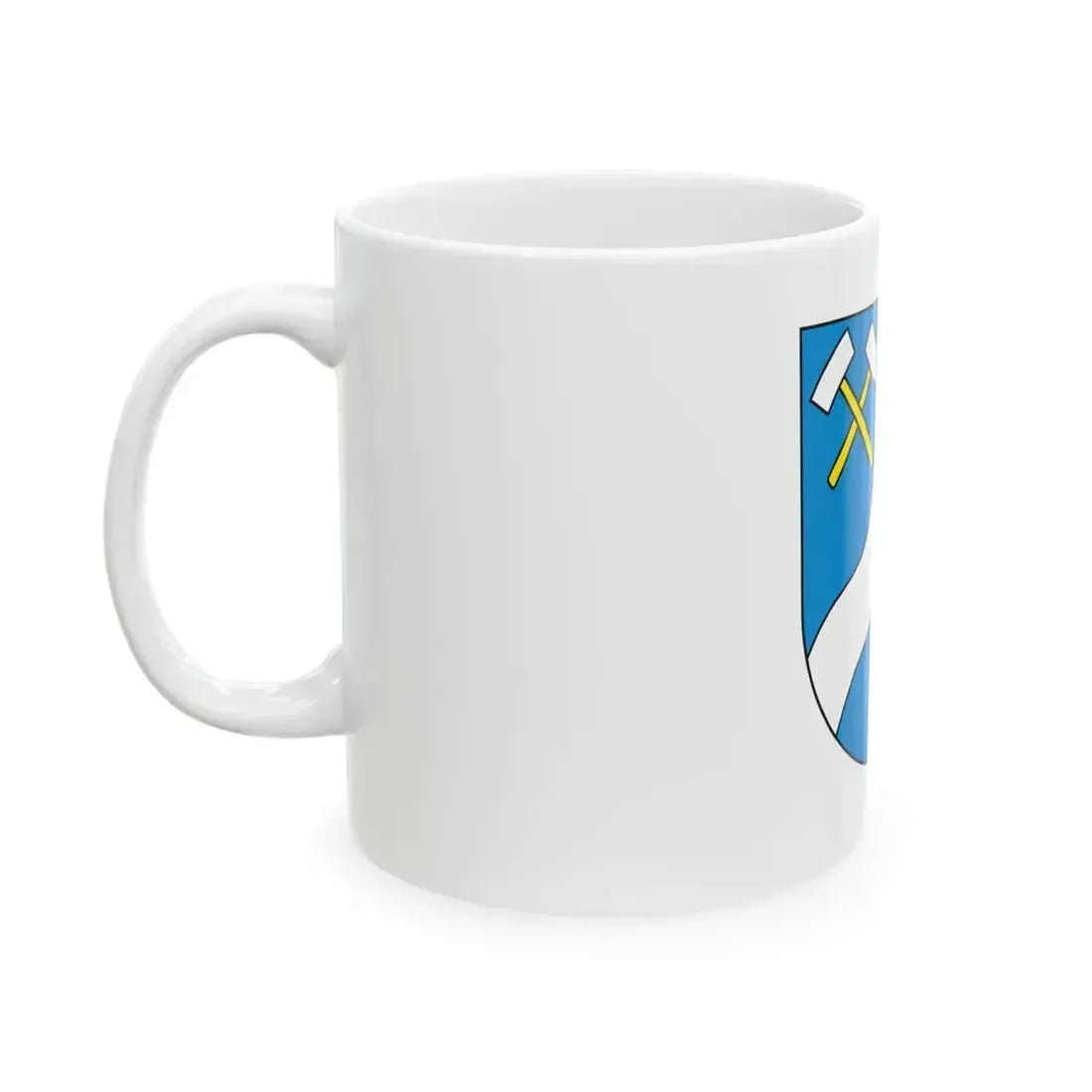 DEU Sulzbach an der Saar Flag (Germany) White Coffee Mug - Go Mug Yourself