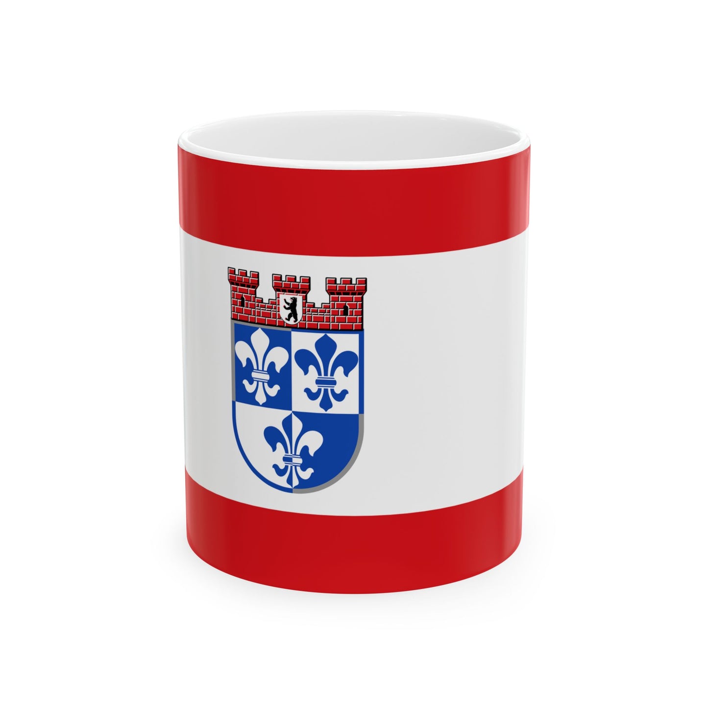 DEU Wilmersdorf district Flag (Germany) White Coffee Mug-11oz-Go Mug Yourself