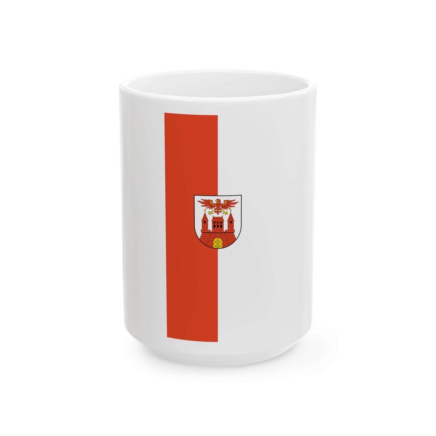 DEU Wittenberge Banner (Germany) White Coffee Mug-15oz-Go Mug Yourself