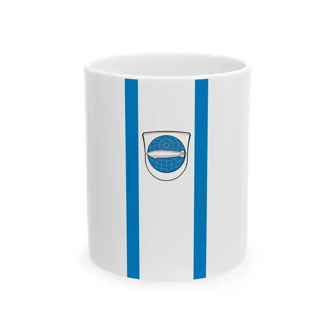 DEU Zeppelinheim Banner (Germany) White Coffee Mug 11oz - Go Mug Yourself