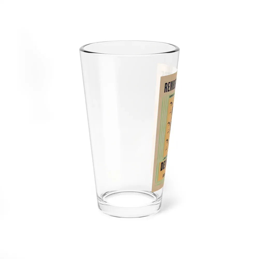 DEVIL BAT + DEVIL BAT'S DAUGHTER 1946 Movie Poster - Pint Glass 16oz - Go Mug Yourself