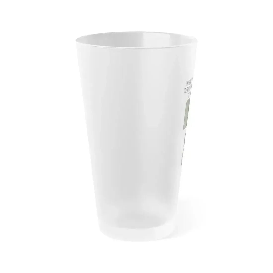 DEVIL DOLL (TEASER) 1964 Movie Poster - Frosted Pint Glass 16oz - Go Mug Yourself