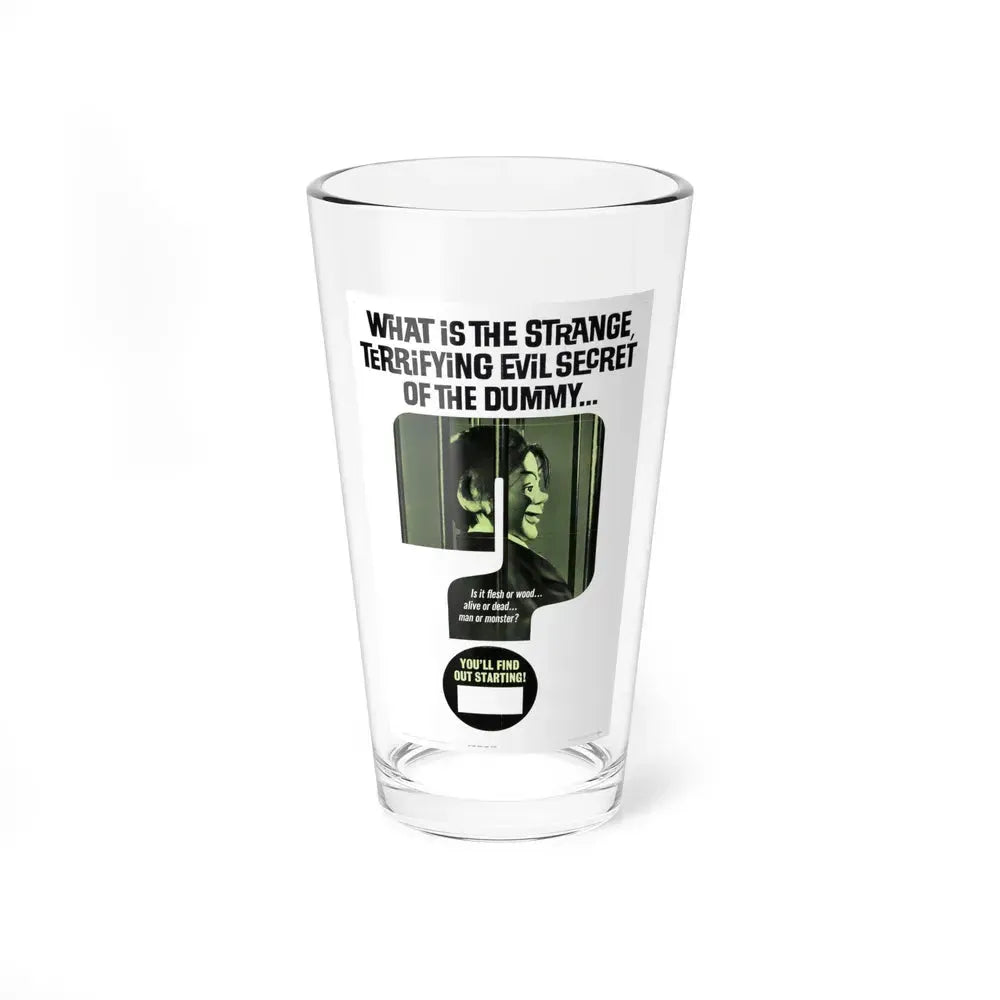 DEVIL DOLL (TEASER) 1964 Movie Poster - Pint Glass 16oz 16oz - Go Mug Yourself