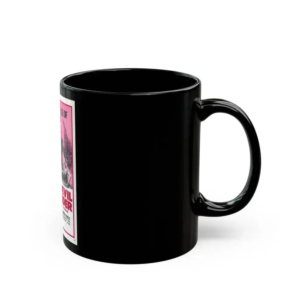 DEVIL RIDER 1970 Movie Poster - Black Coffee Mug - Go Mug Yourself