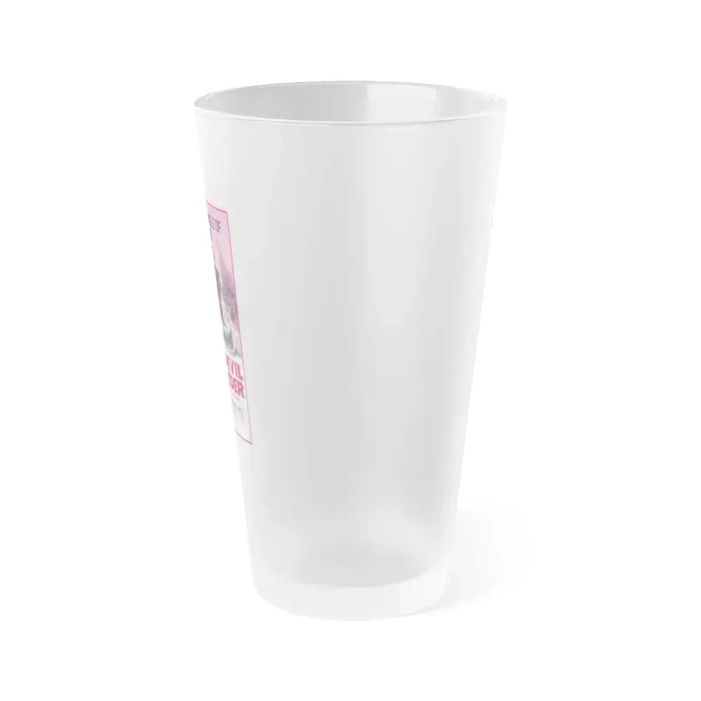 DEVIL RIDER 1970 Movie Poster - Frosted Pint Glass 16oz - Go Mug Yourself