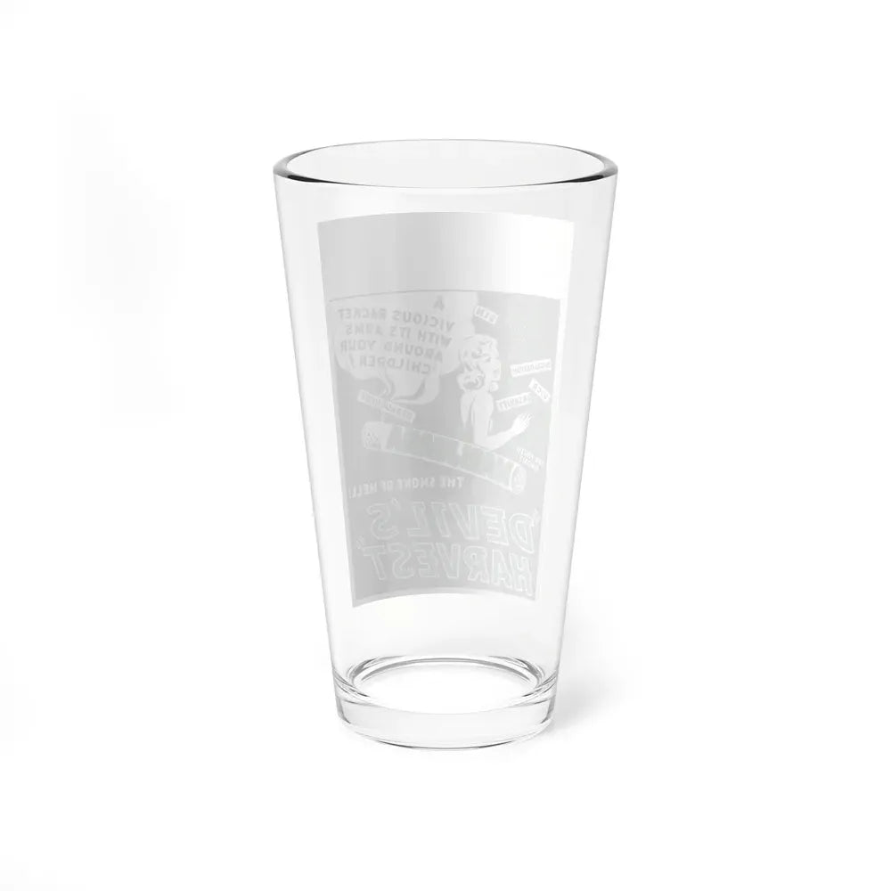 DEVIL'S HARVEST 1942 Movie Poster - Pint Glass 16oz - Go Mug Yourself