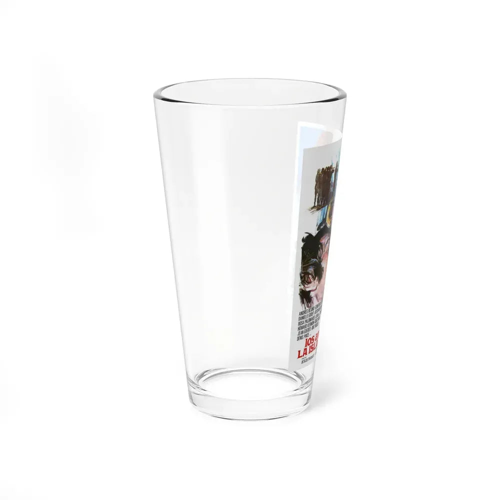 DEVIL'S ISLAND LOVERS 1973 Movie Poster - Pint Glass 16oz - Go Mug Yourself