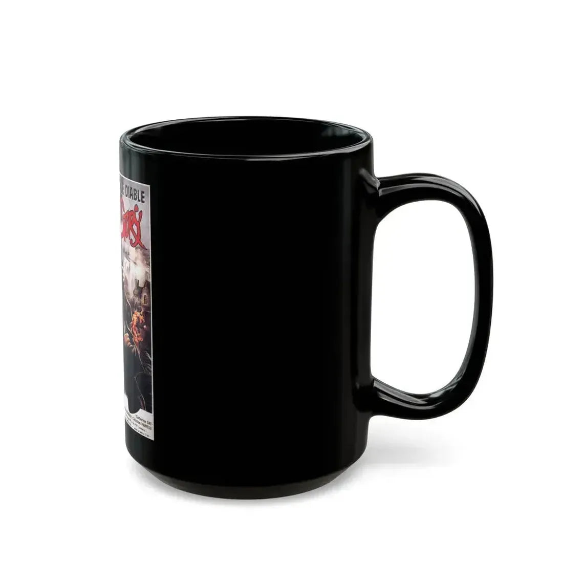 DEVIL'S STORY (NAZI ZOMBIE) 1986 Movie Poster - Black Coffee Mug - Go Mug Yourself