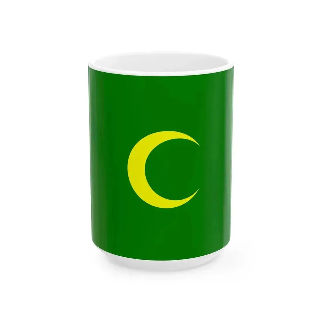 Dey Algier Flag (Algeria) White Coffee Mug 15oz - Go Mug Yourself