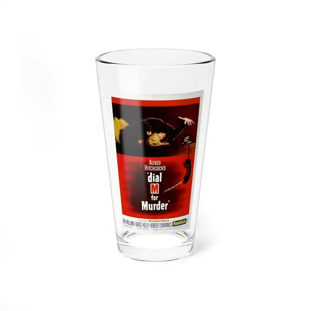 DIAL M FOR MURDER 1954 Movie Poster - Pint Glass 16oz 16oz - Go Mug Yourself