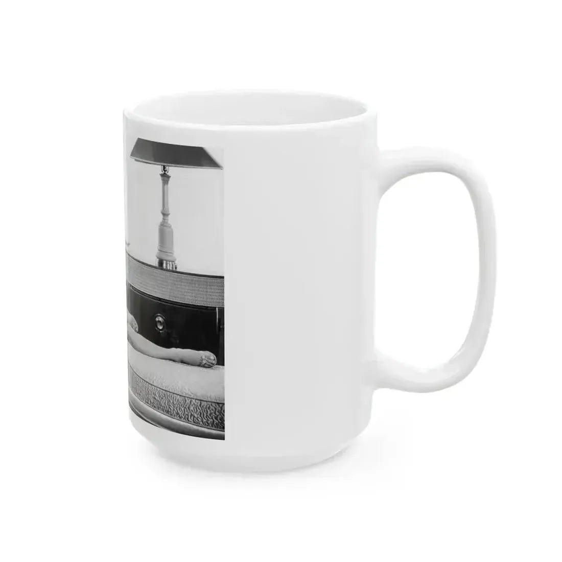 Diana Dors #103 (Vintage Female Icon) White Coffee Mug - Go Mug Yourself