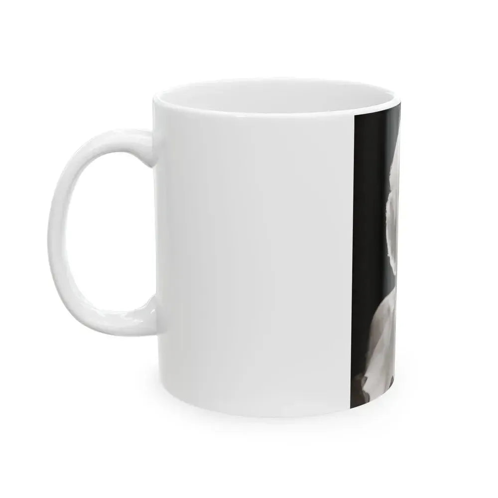 Diana Dors #105 (Vintage Female Icon) White Coffee Mug - Go Mug Yourself