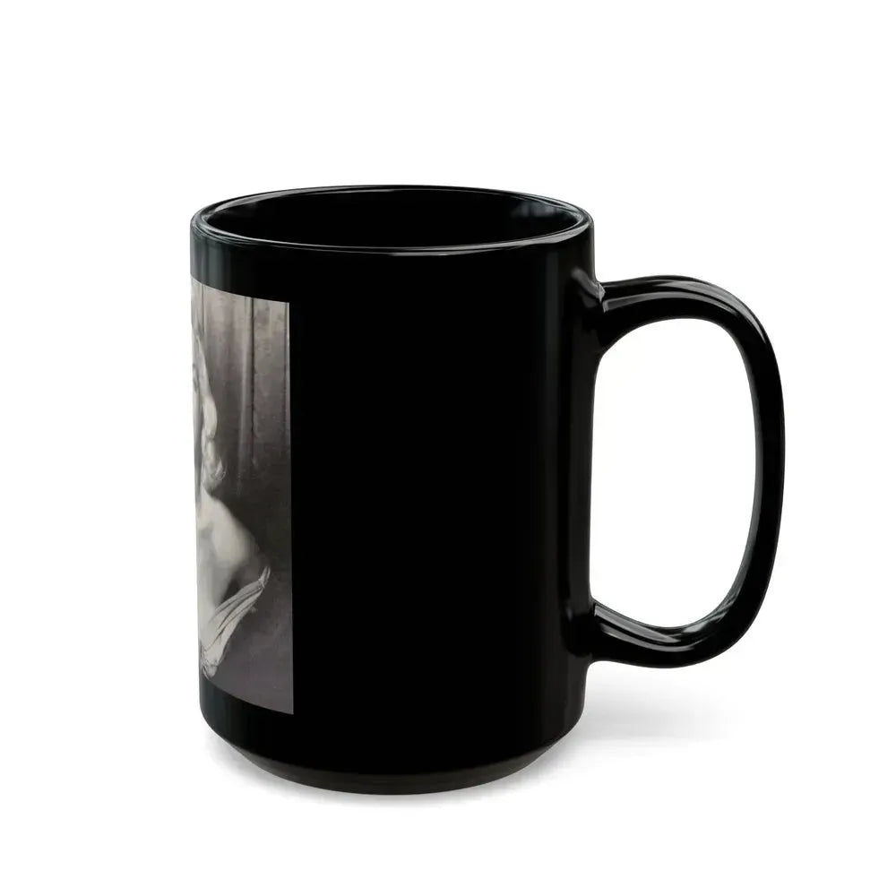 Diana Dors #108 (Vintage Female Icon) Black Coffee Mug - Go Mug Yourself