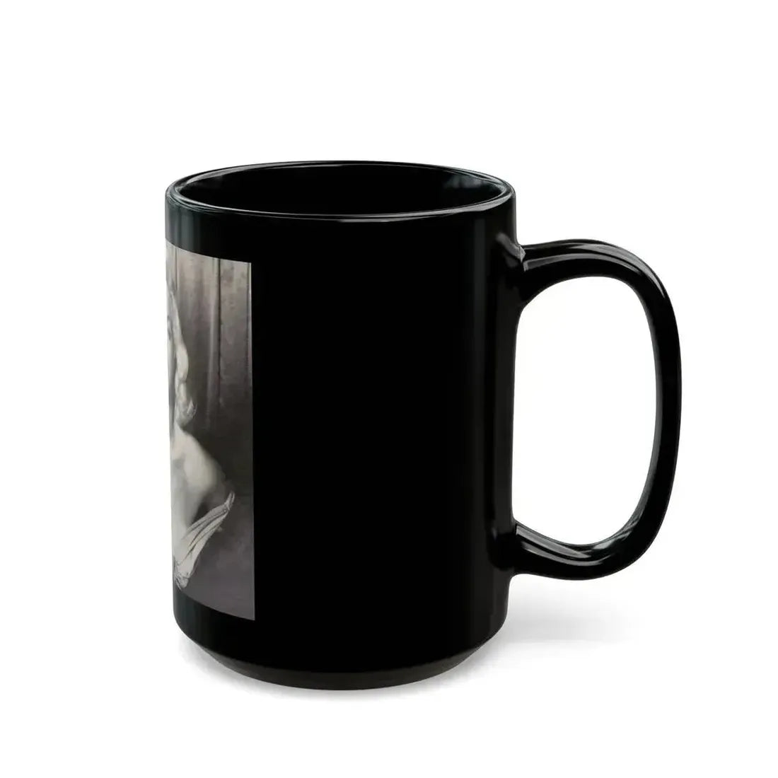 Diana Dors #108 (Vintage Female Icon) Black Coffee Mug - Go Mug Yourself