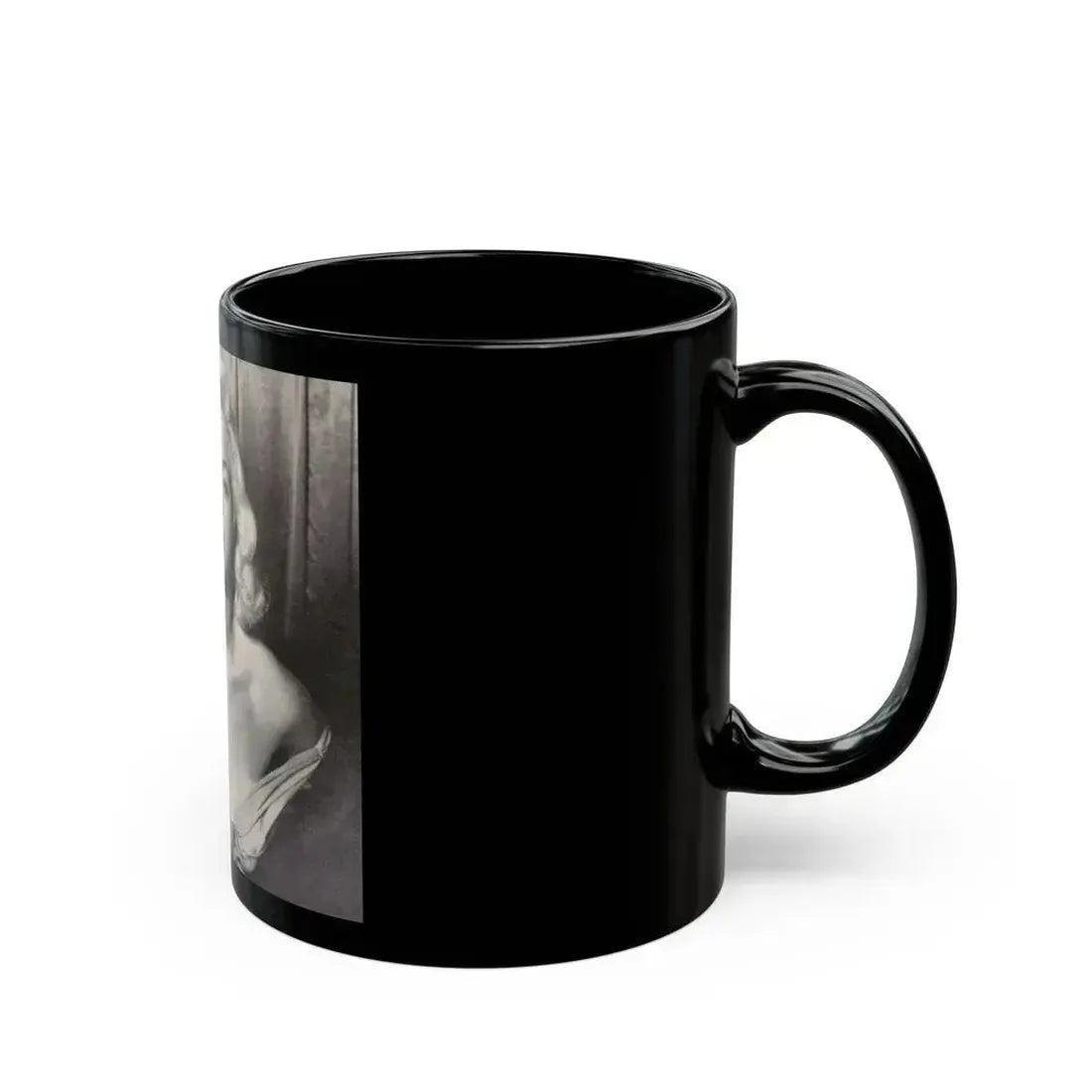 Diana Dors #108 (Vintage Female Icon) Black Coffee Mug - Go Mug Yourself