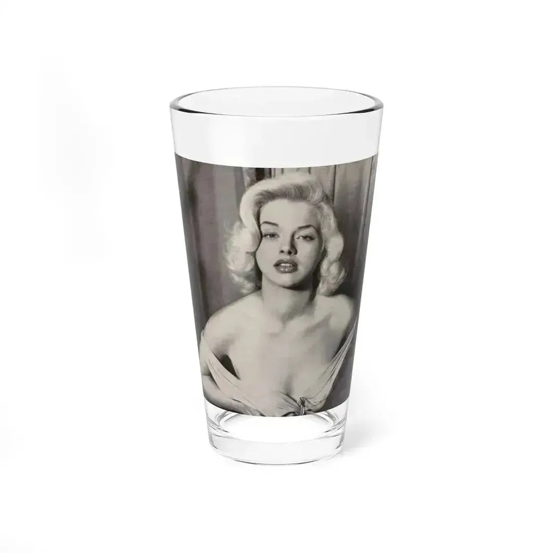 Diana Dors #108 (Vintage Female Icon) Pint Glass 16oz 16oz - Go Mug Yourself