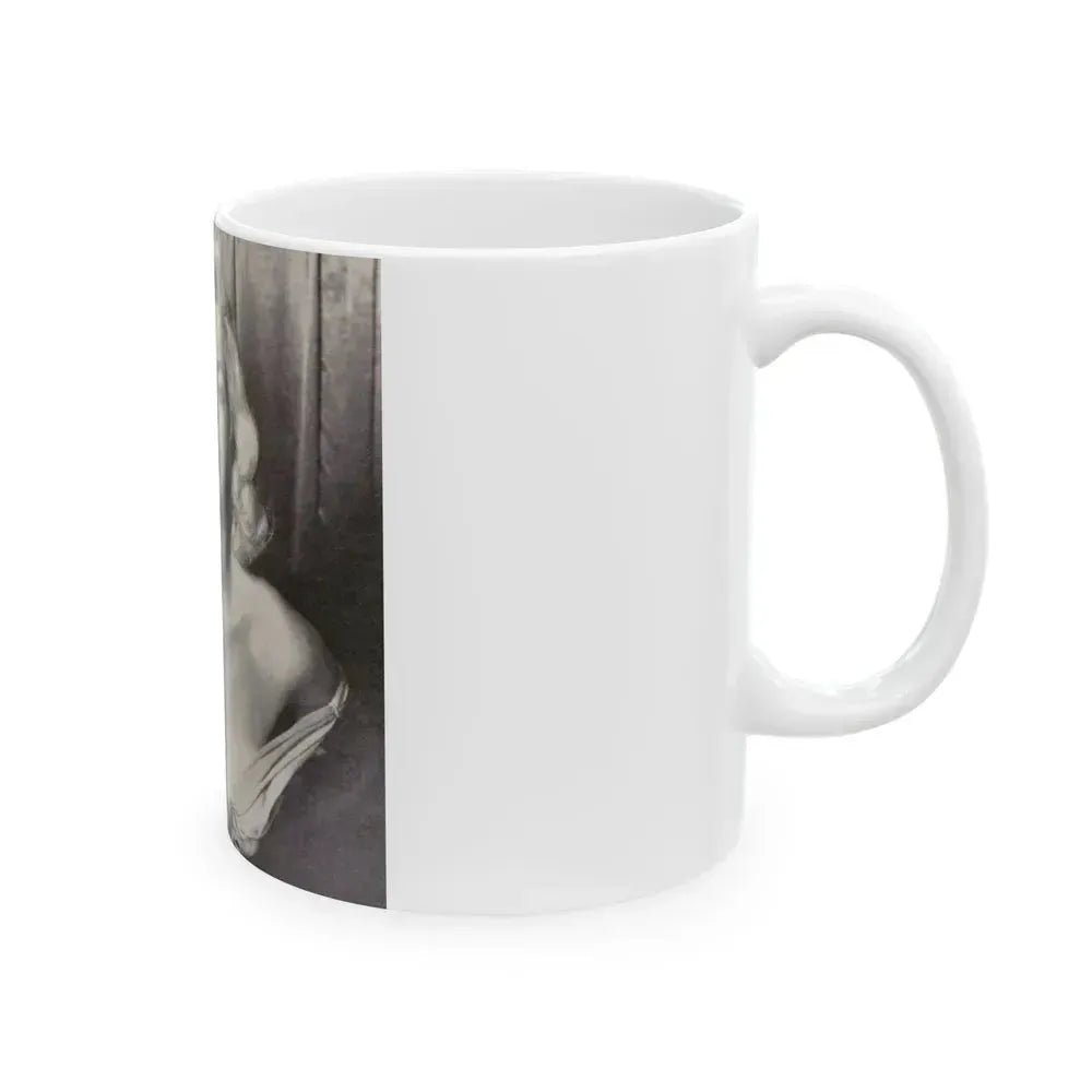 Diana Dors #108 (Vintage Female Icon) White Coffee Mug - Go Mug Yourself