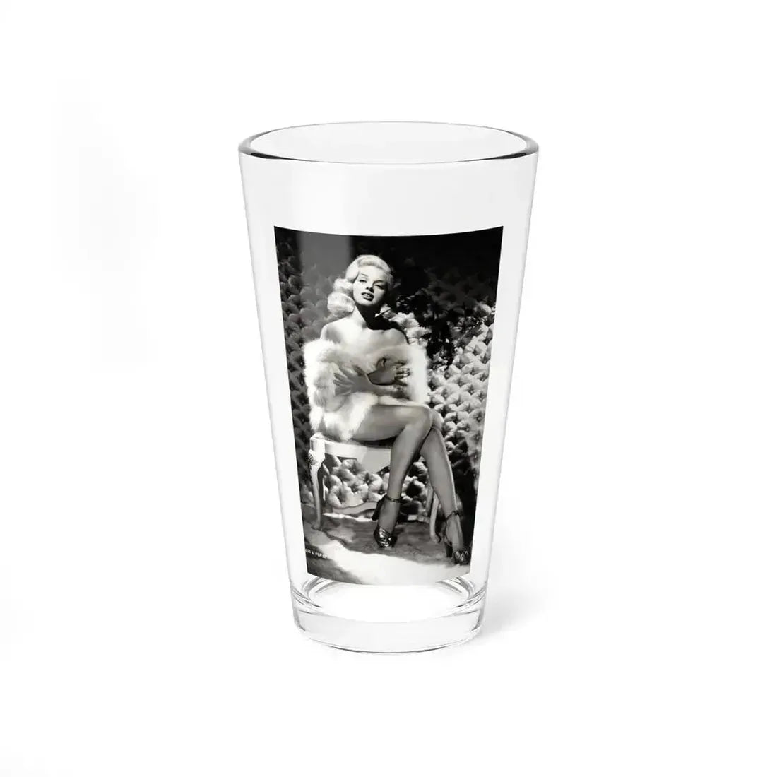 Diana Dors #110 (Vintage Female Icon) Pint Glass 16oz 16oz - Go Mug Yourself