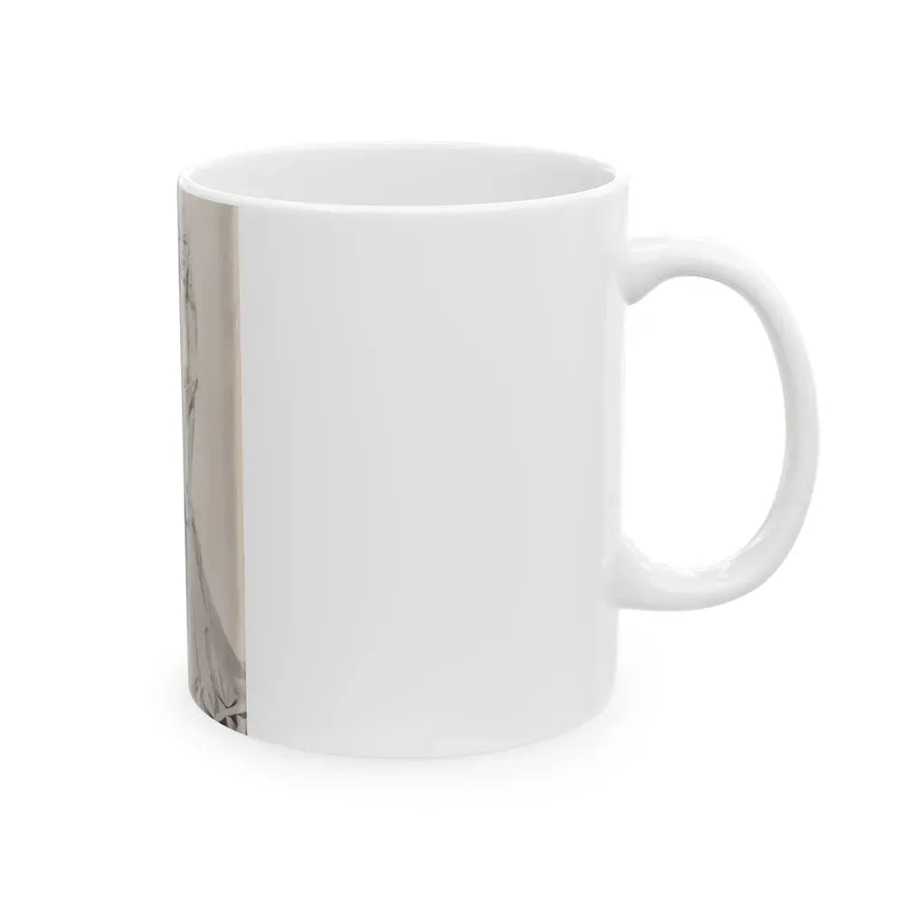 Diana Dors #111 - Mag. Cover (Vintage Female Icon) White Coffee Mug - Go Mug Yourself