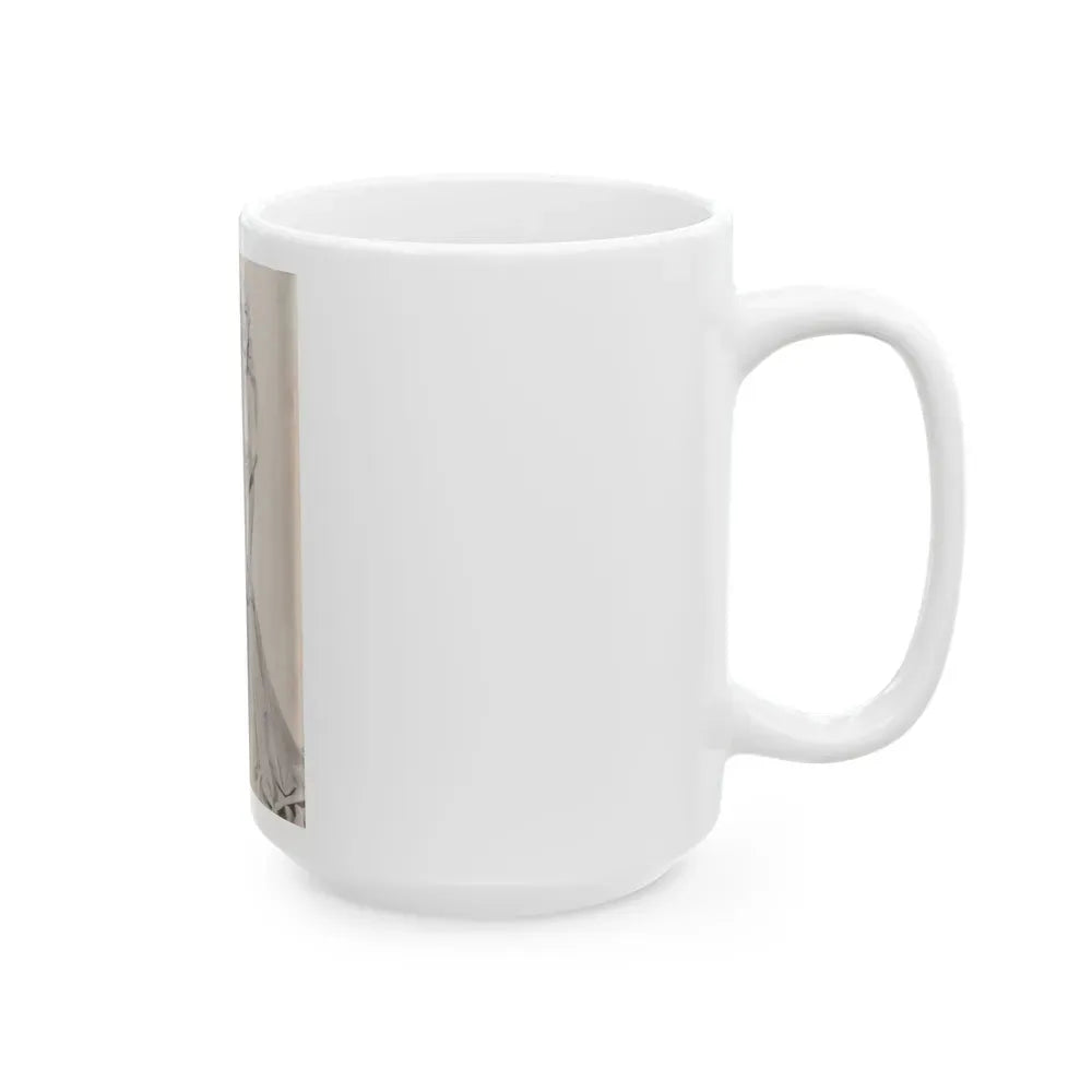 Diana Dors #111 - Mag. Cover (Vintage Female Icon) White Coffee Mug - Go Mug Yourself