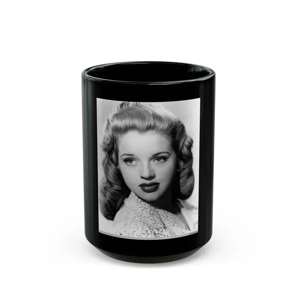 Diana Dors #115 (Vintage Female Icon) Black Coffee Mug 15oz - Go Mug Yourself