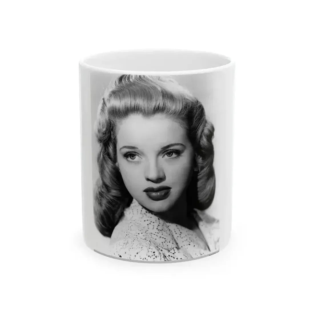 Diana Dors #115 (Vintage Female Icon) White Coffee Mug 11oz - Go Mug Yourself