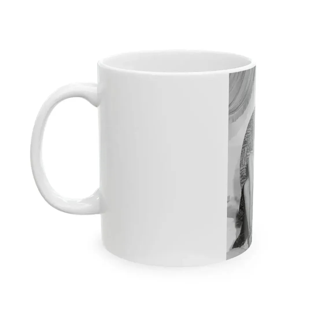 Diana Dors #127 (Vintage Female Icon) White Coffee Mug - Go Mug Yourself