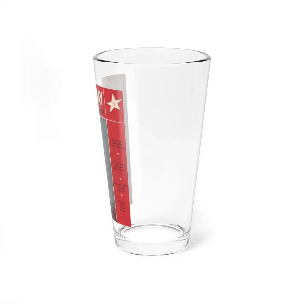 Diana Dors #130 - Mag. Cover (Vintage Female Icon) Pint Glass 16oz - Go Mug Yourself
