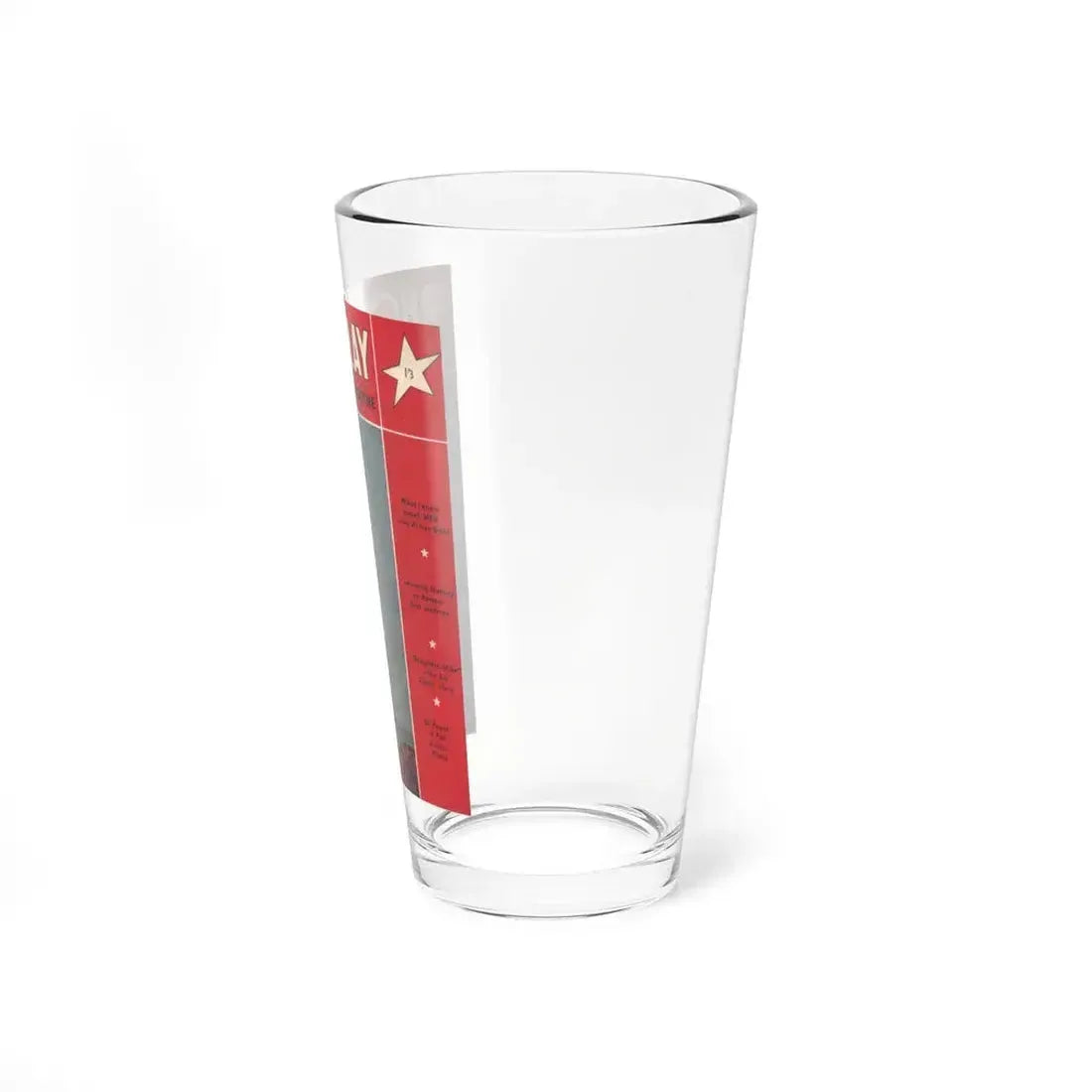 Diana Dors #130 - Mag. Cover (Vintage Female Icon) Pint Glass 16oz - Go Mug Yourself