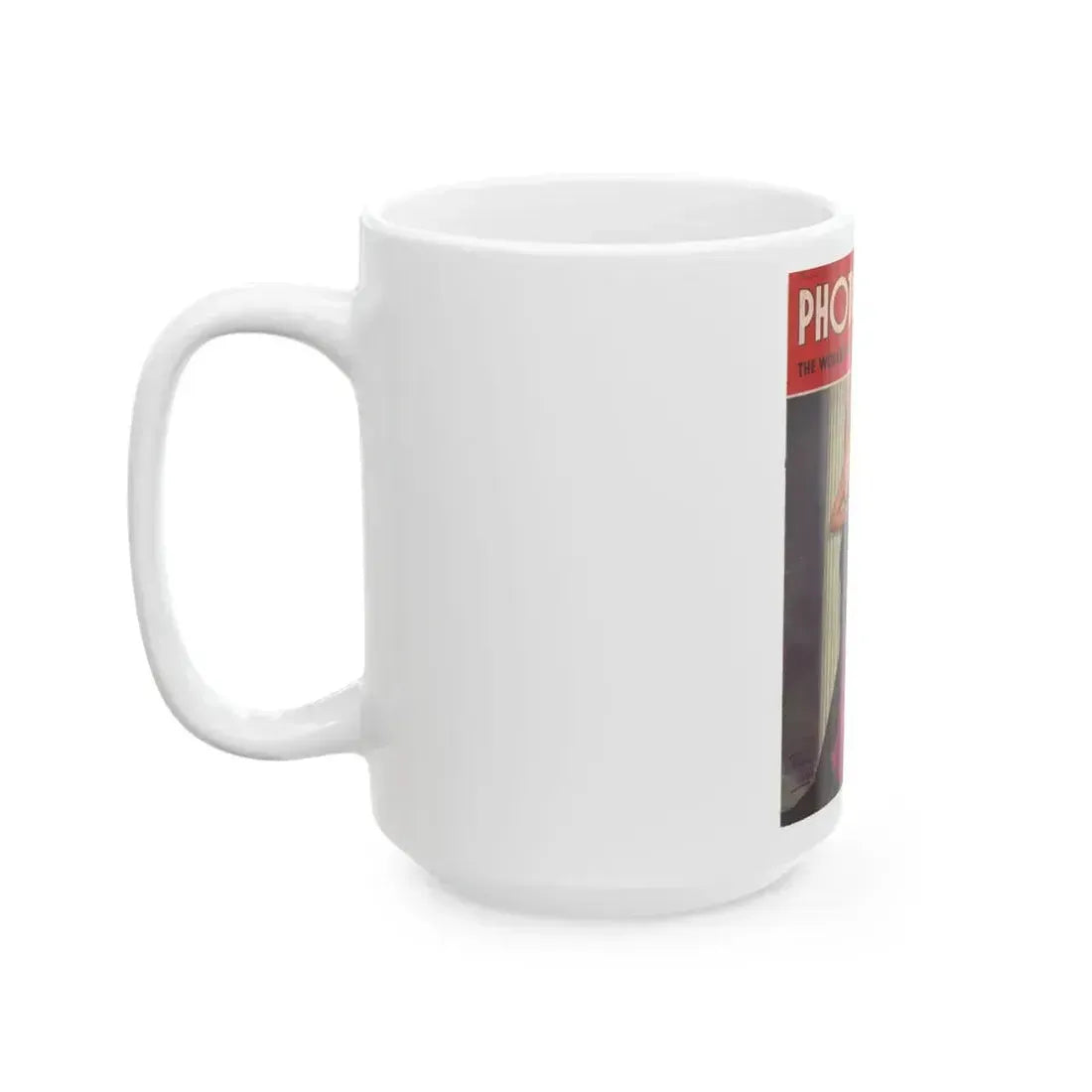 Diana Dors #130 - Mag. Cover (Vintage Female Icon) White Coffee Mug - Go Mug Yourself