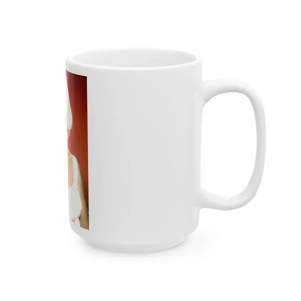 Diana Dors #143 (Vintage Female Icon) White Coffee Mug - Go Mug Yourself