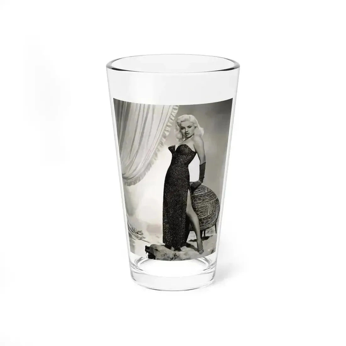 Diana Dors #144 (Vintage Female Icon) Pint Glass 16oz 16oz - Go Mug Yourself