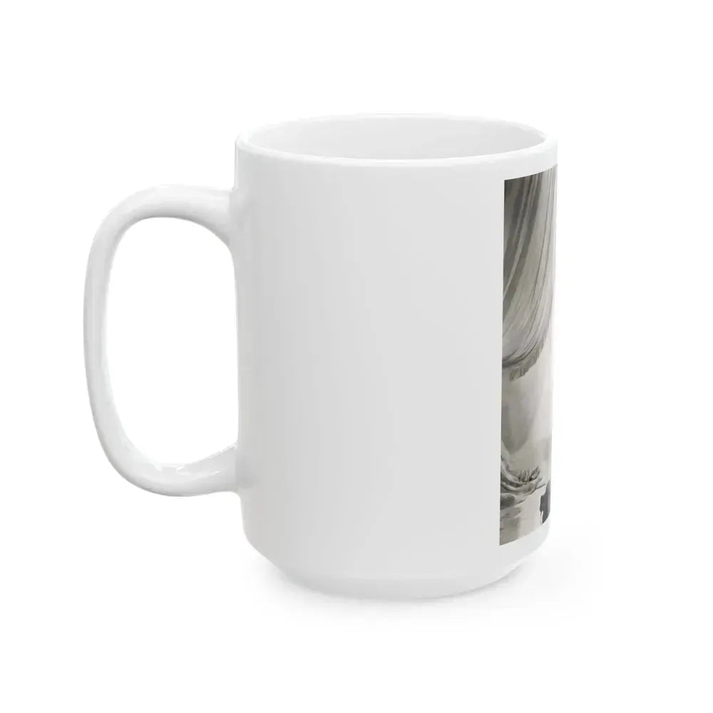 Diana Dors #144 (Vintage Female Icon) White Coffee Mug - Go Mug Yourself