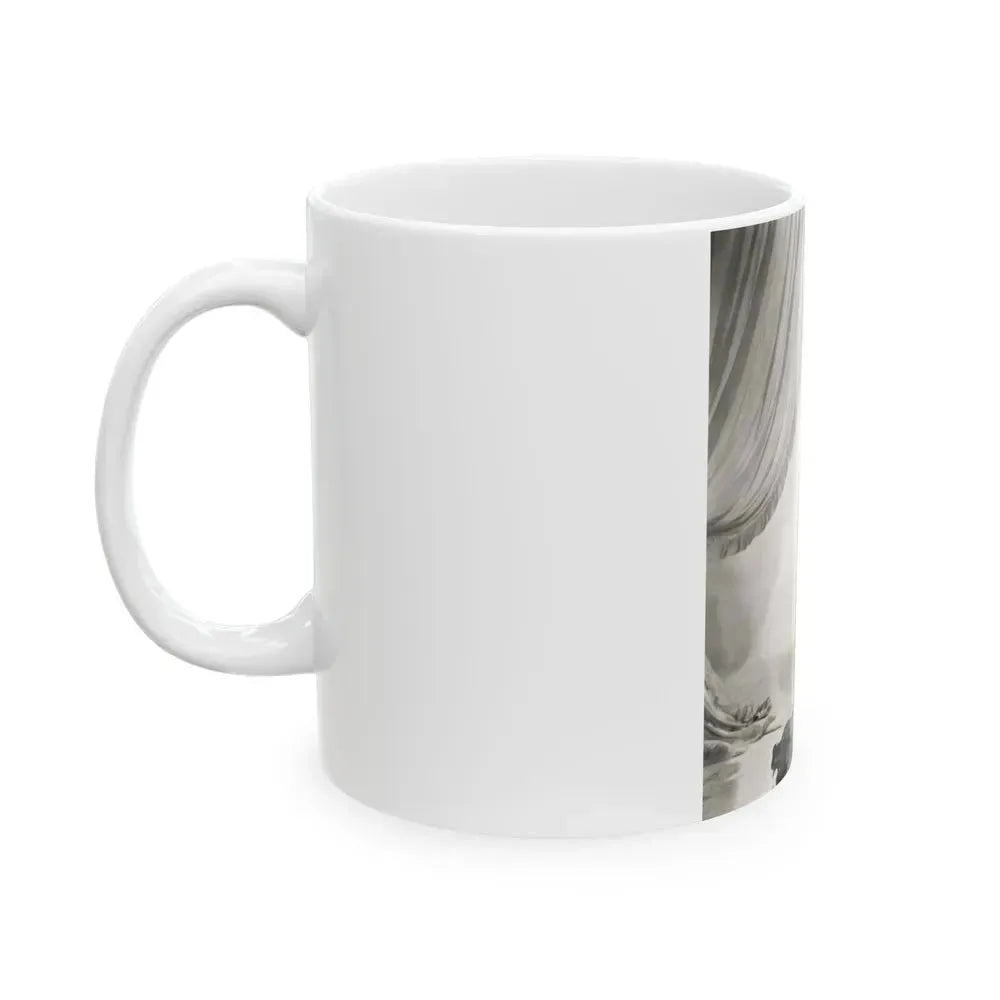 Diana Dors #144 (Vintage Female Icon) White Coffee Mug - Go Mug Yourself