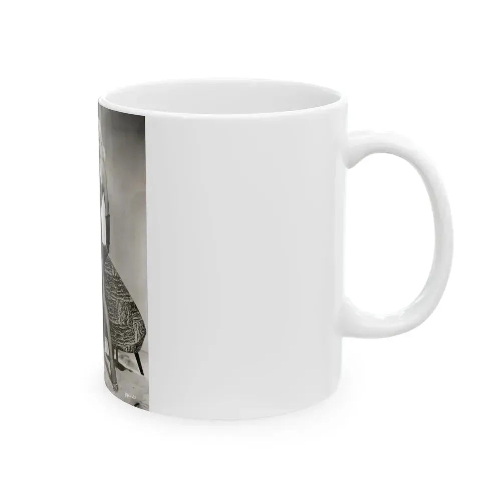 Diana Dors #144 (Vintage Female Icon) White Coffee Mug - Go Mug Yourself