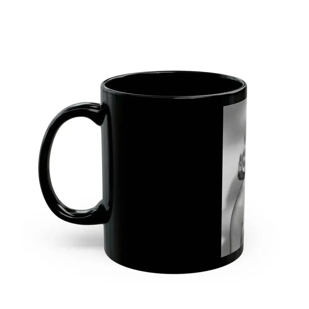 Diana Dors #15 (Vintage Female Icon) Black Coffee Mug - Go Mug Yourself